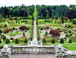 Gardens at Drummond Castle